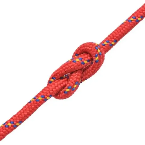 vidaXL Boot touw 14 mm 250 m polypropyleen rood