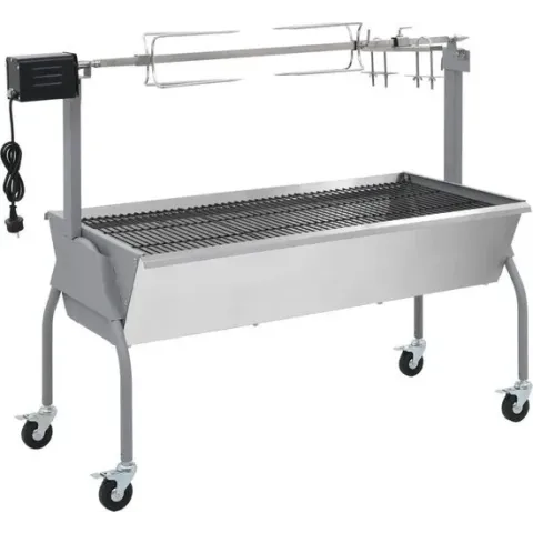 vidaXL - Draaispit Elektrische Barbecue