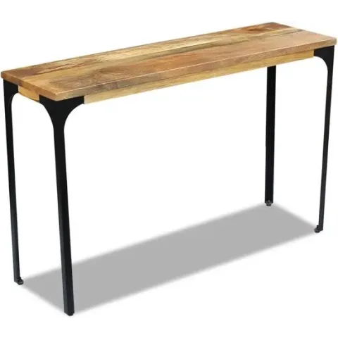 vidaXL Dressoir mangohout 120x35x76 cm