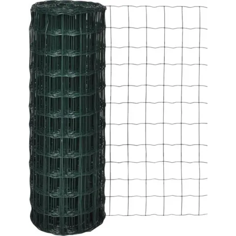 vidaXL Euro gaas 25 x 1.0 m / maaswijdte 76 x 63 mm