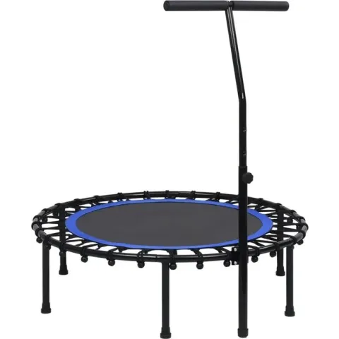 vidaXL Fitnesstrampoline met handgreep 102 cm