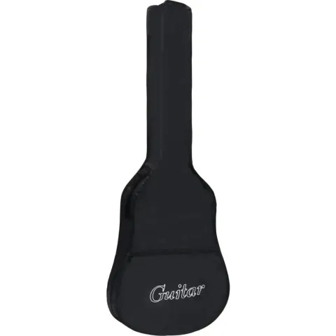 vidaXL Gitaartas voor 4/4 klassieke gitaar 102x36,5 cm stof zwart