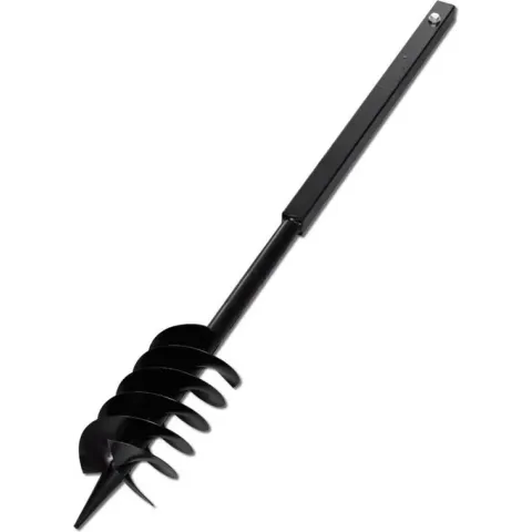vidaXL Grondboor met handvat 120 mm en verlengstukken 9 m  VDXL_270524