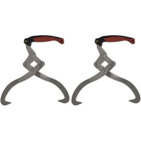 vidaXL Handpaktang met TPR handvat (2 stuks)