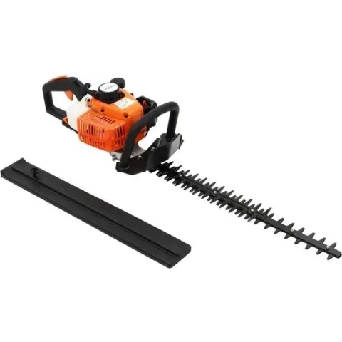 vidaXL Heggenschaar op benzine 722 mm oranje en zwart