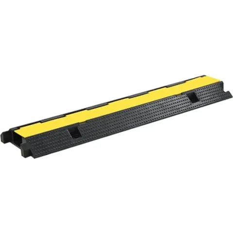 vidaXL Kabelbeschermer drempel 1 tunnel 100 cm rubber
