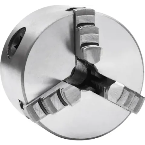 vidaXL Klauwplaat met 3 bekken zelfcentrerend 80 mm staal