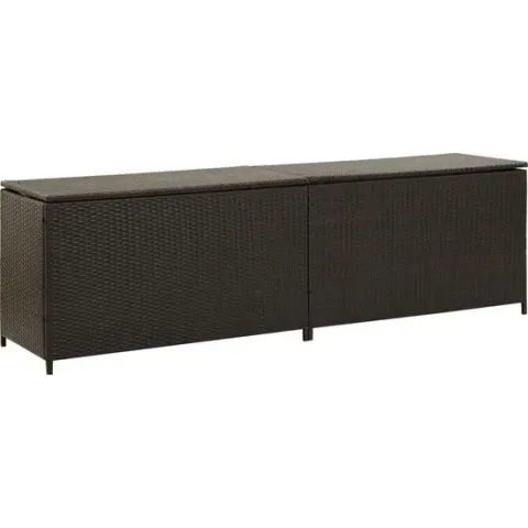 vidaXL Ligbed tweepersoons met luifel textileen groen