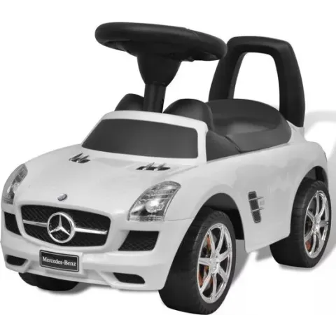 vidaXL Loopauto Mercedes Benz wit