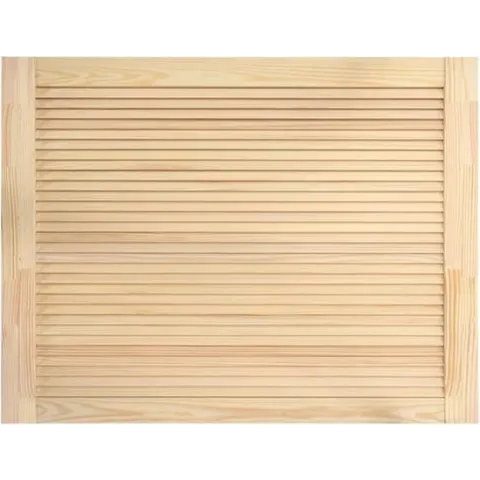 vidaXL Louvredeur 39.5x59.4 cm massief grenenhout