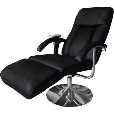 vidaXL - Massagestoel Simento zwart 240064