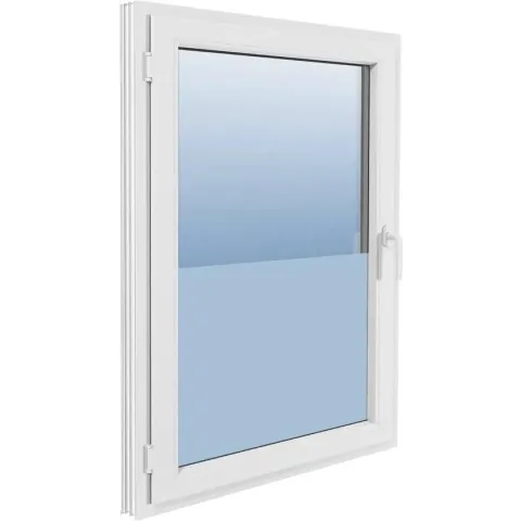 VidaXL Matglas Raamfolie - Zelfklevend - 90x500 cm