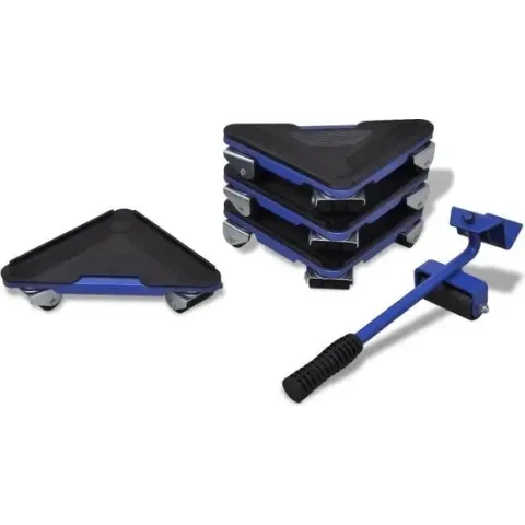 vidaXL Meubeltransportset met heffer en wielenset