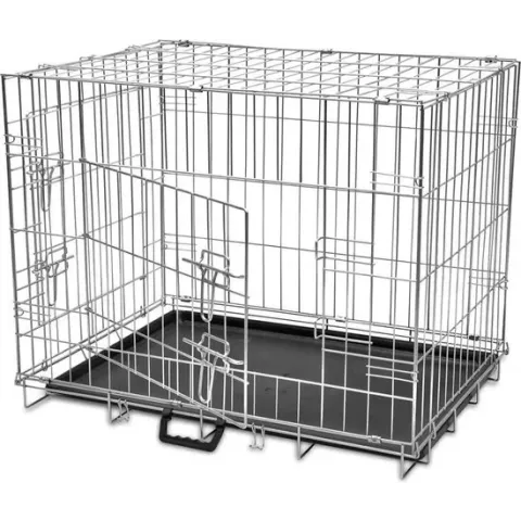 VidaXL Opvouwbare Metalen Hondenbench - 56 x 95 x 64 cm