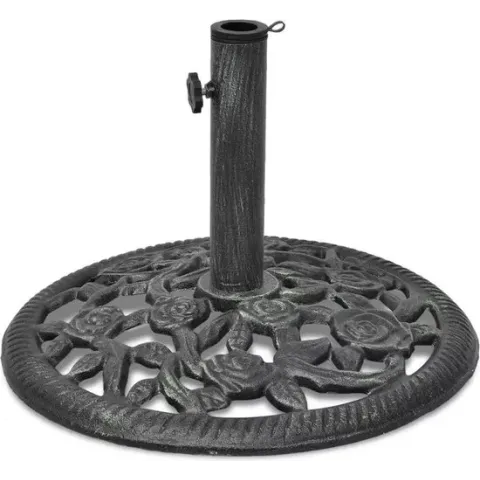 vidaXL Parasolvoet 12 kg 48 cm gietijzer