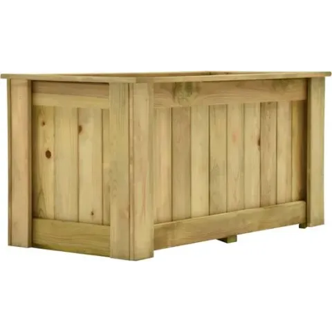 vidaXL Plantenbak verhoogd 100x50x50 cm geïmpregneerd grenenhout  VDXL_49094