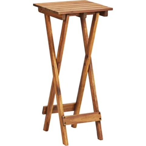 vidaXL Plantenstandaard 30x30x67 cm massief acaciahout