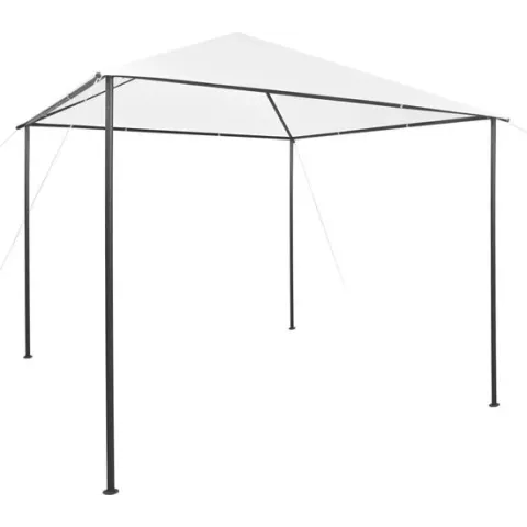 vidaXL Prieel 180 g/m² 3x3x2,7 m wit