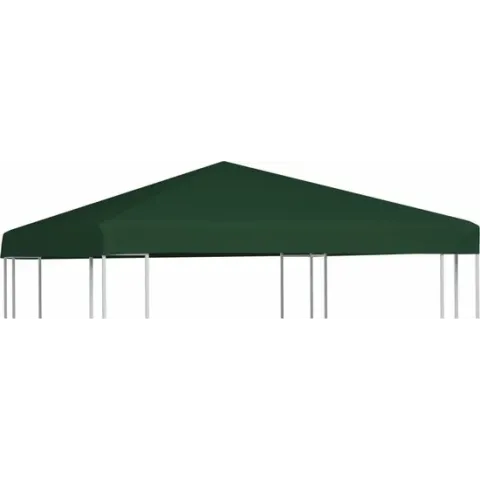 vidaXL Prieeldak 3x3 m 310 g/m² groen