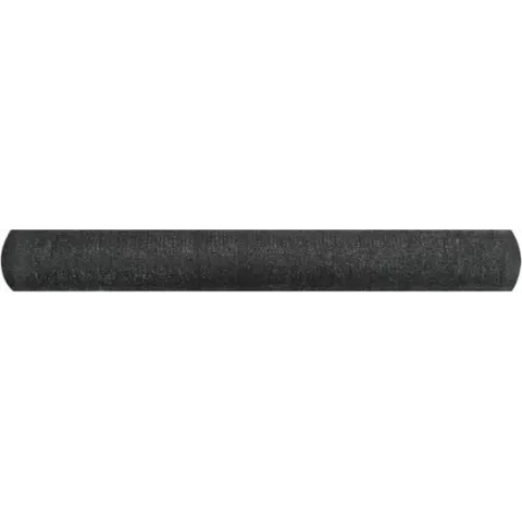 vidaXL Privacynet 195 g/m² 1.5x25 m HDPE zwart