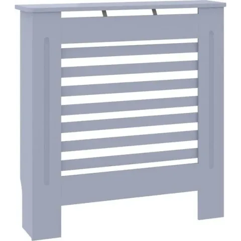 vidaXL Radiatorombouw 78 cm MDF grijs  VDXL_325565