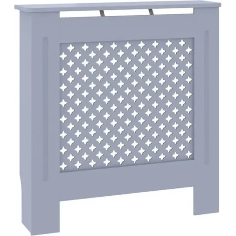 vidaXL Radiatorombouw 78 cm MDF grijs