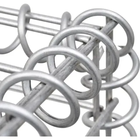 vidaXL Schanskorfmuur met deksels 900x30x150 cm gegalvaniseerd staal  VDXL_147818