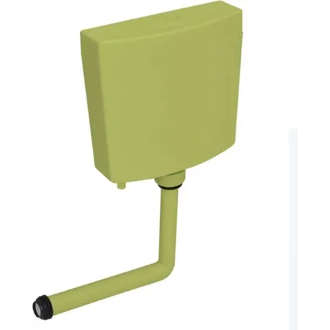 vidaXL Toiletstortbak 3/6 L olijfgroen