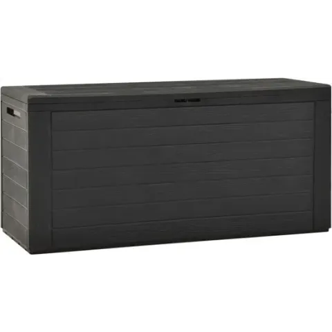 vidaXL Tuinbox 116x44x55 cm antraciet