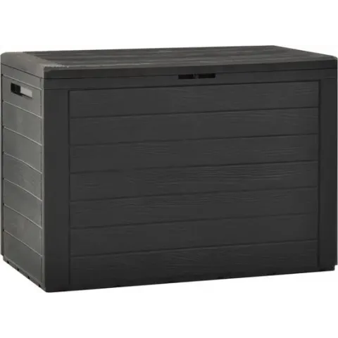 vidaXL Tuinbox 78x44x55 cm antraciet