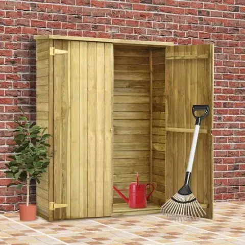 vidaXL Tuinschuur 123x50x171 cm geïmpregneerd grenenhout