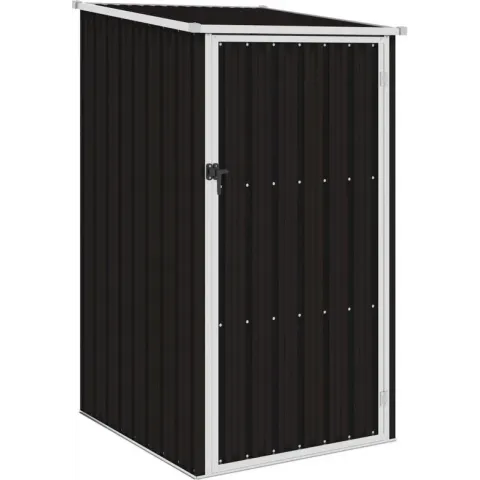 vidaXL Tuinschuur 87x98x159 cm gegalvaniseerd staal bruin
