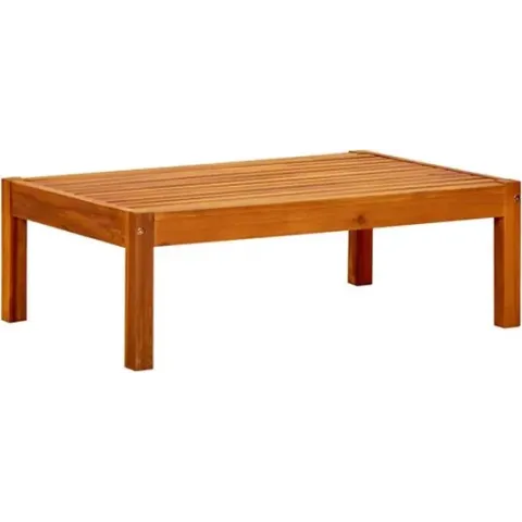 vidaXL Tuintafel 85x57x29 cm massief acaciahout