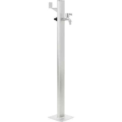 vidaXL Tuinwaterkolom 95 cm aluminium