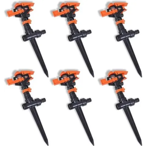 vidaXL Tuinwatersproeiers impuls 6 st