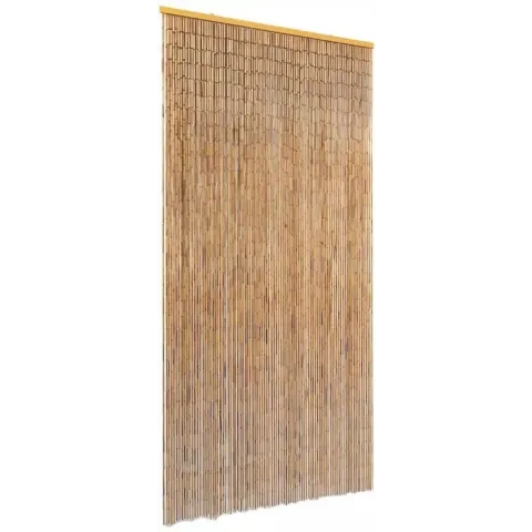 vidaXL Vliegengordijn 90x220 cm bamboe