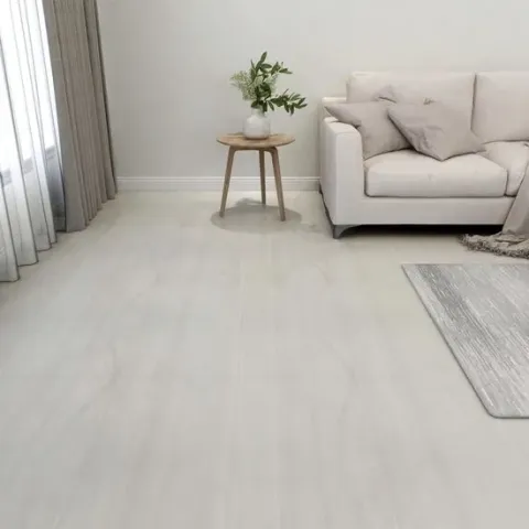 vidaXL Vloerplanken 20 st zelfklevend 1,86 m² PVC crèmekleurig  VDXL_330147