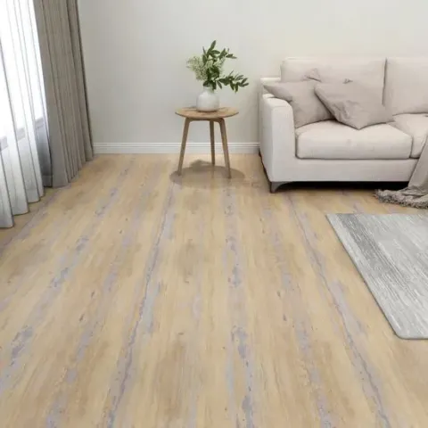 vidaXL Vloerplanken 20 st zelfklevend 1.86 m² PVC bruin
