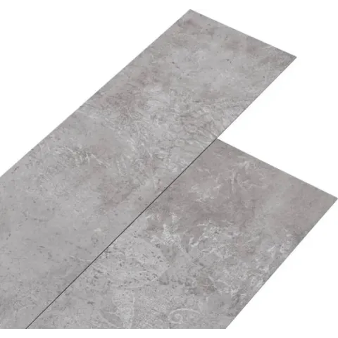 vidaXL Vloerplanken zelfklevend 5.02 m² 2 mm PVC aardegrijs