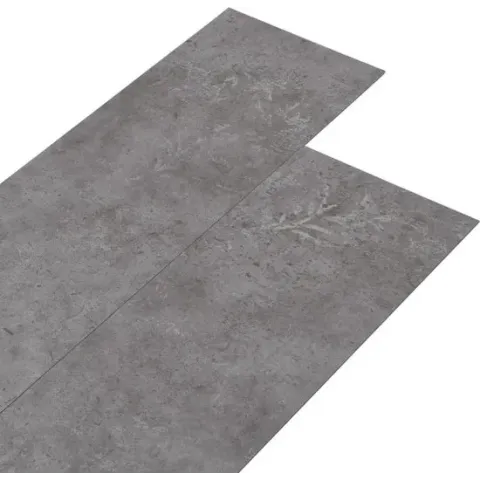 vidaXL Vloerplanken zelfklevend 5.02 m² 2 mm PVC betongrijs