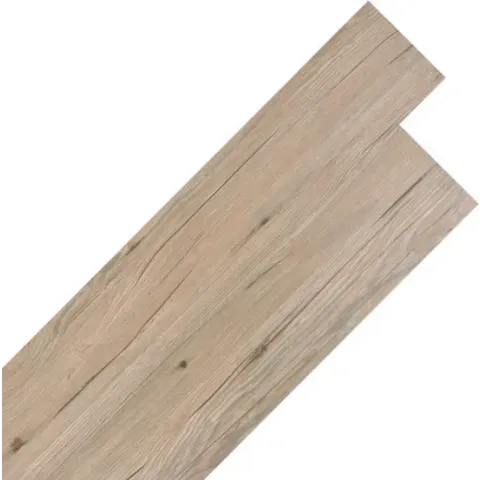 vidaXL Vloerplanken zelfklevend 5.02 m² 2 mm PVC eiken bruin