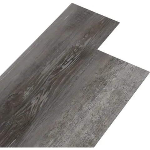 vidaXL Vloerplanken zelfklevend 5.02 m² 2 mm PVC gestreept houtkleurig