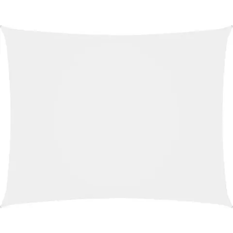 vidaXL Zonnescherm rechthoekig 2.5x4 m oxford stof wit