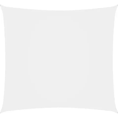 vidaXL Zonnescherm vierkant 3x3 m oxford stof wit