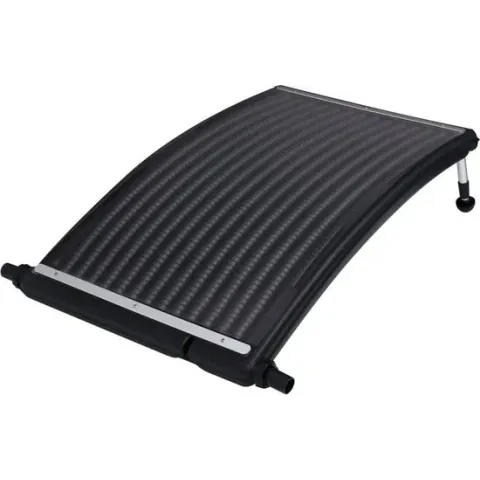 vidaXL Zonneverwarmingspaneel gebogen zwembad 110x65 cm