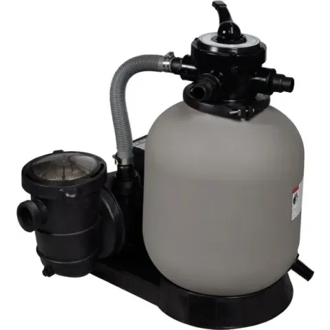 vidaXL - Zwembadreiniging Zandfilter met zwembad filterpomp 90396