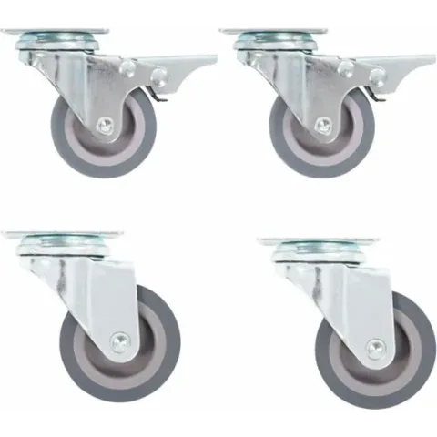 vidaXL Zwenkwielen 4 st 50 mm