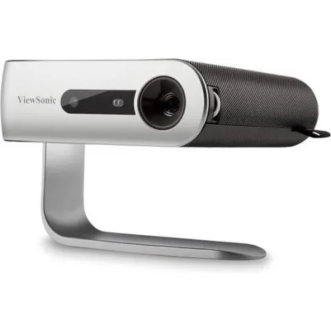 Viewsonic M1+ beamer/projector 300 ANSI lumens DLP WVGA (854x480) Draagbare projector Zwart, Zilver