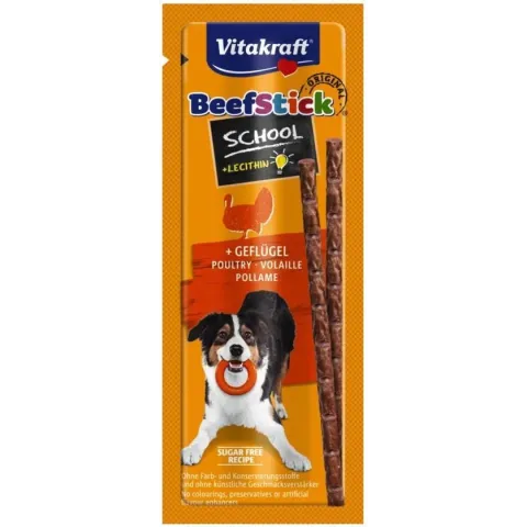 Vitakraft Beefsticks School - Kip - Hondensnacks - 20 g