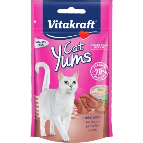 vitakraft cat yums leverworst 40 gram